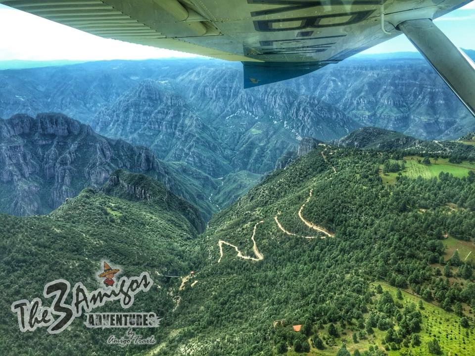 Flight over Sinforosa Canyon