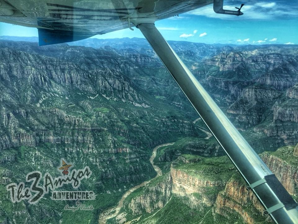 Flight Over Sinforosa Canyon